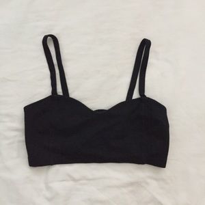 Brandy Melville Black Chiyo Bralette